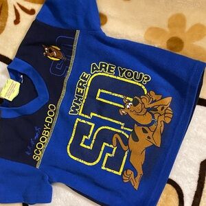 Scooby-Doo Blue Kids Shirt